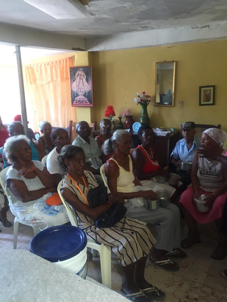 CUB-Gli anzianiassistiti dal Comedor n.5 di Santiago de Cuba