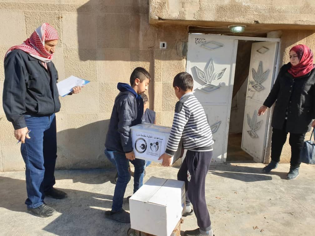KUR-Consegna di aiuti in Rojava