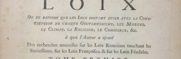 La divisione dei poteri